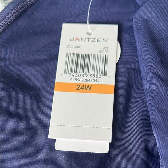 NWT Jantzen Navy Swim Skirt 24W - Picture 2 of 3